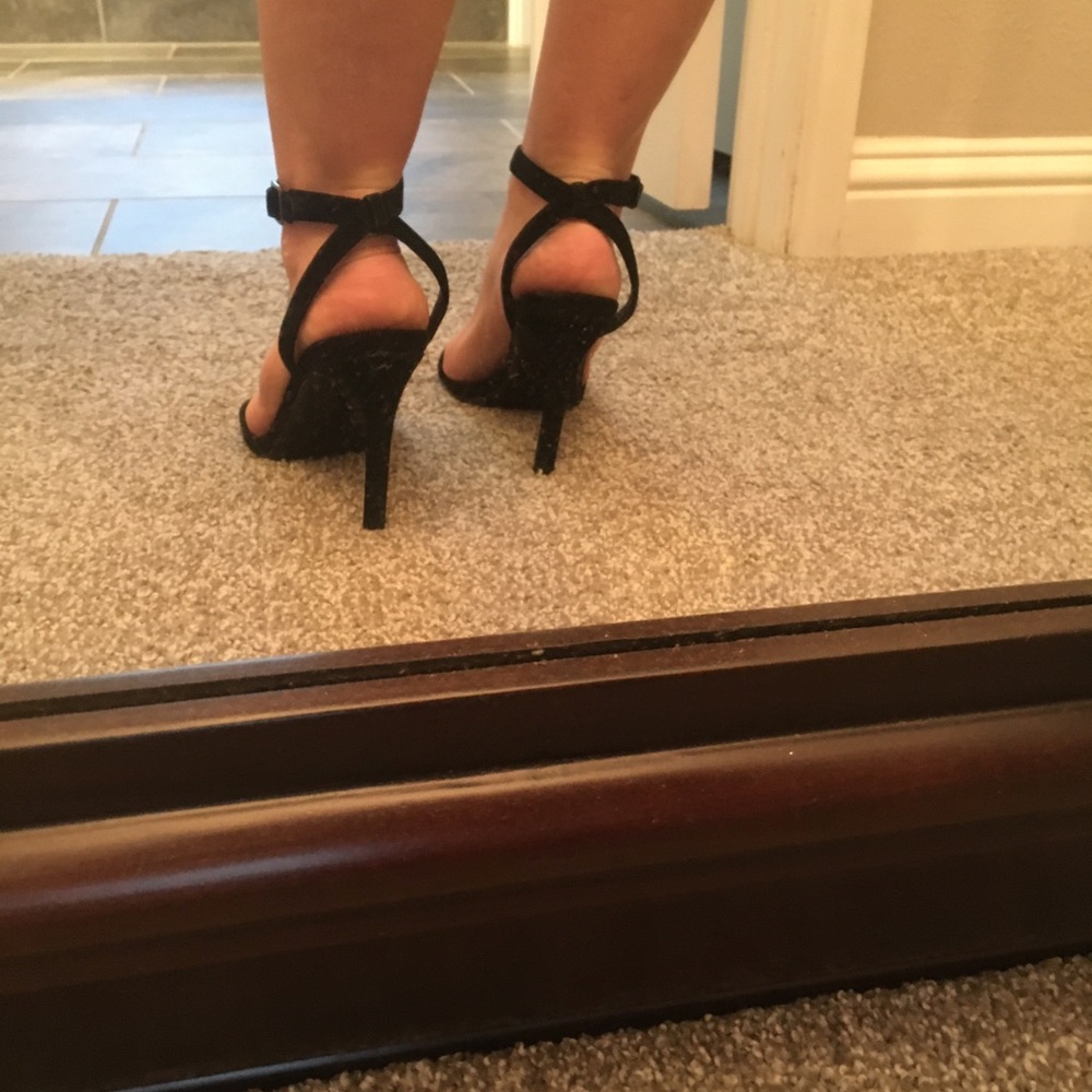 Steve Madden black Provence heels size 9 - Picture 8 of 8